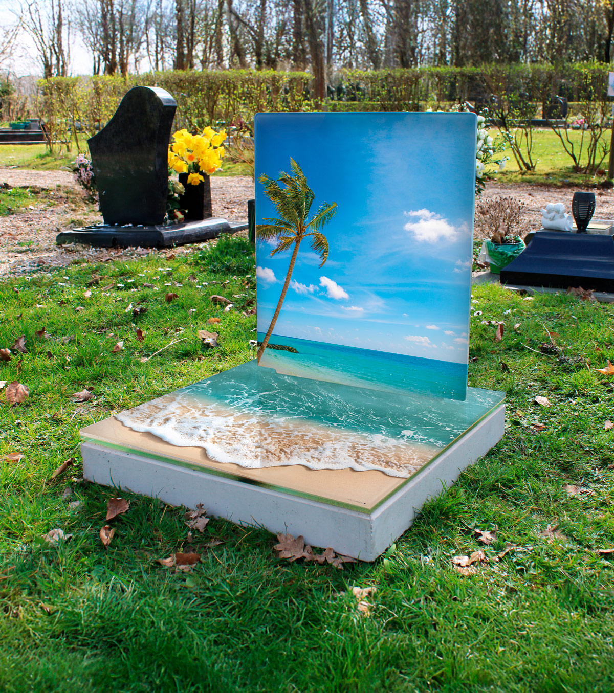 Stèle Pierre & CRISTAL