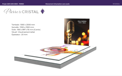 Un configurateur 3D pour des monuments 100% personnalisables