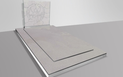 Monument Monolithe Gris Clair