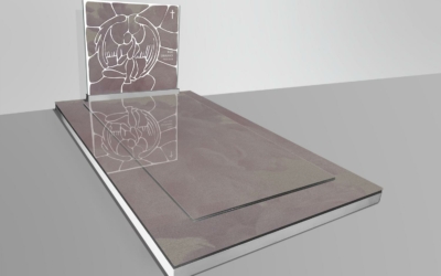 Monument Monolithe Gris Sombre