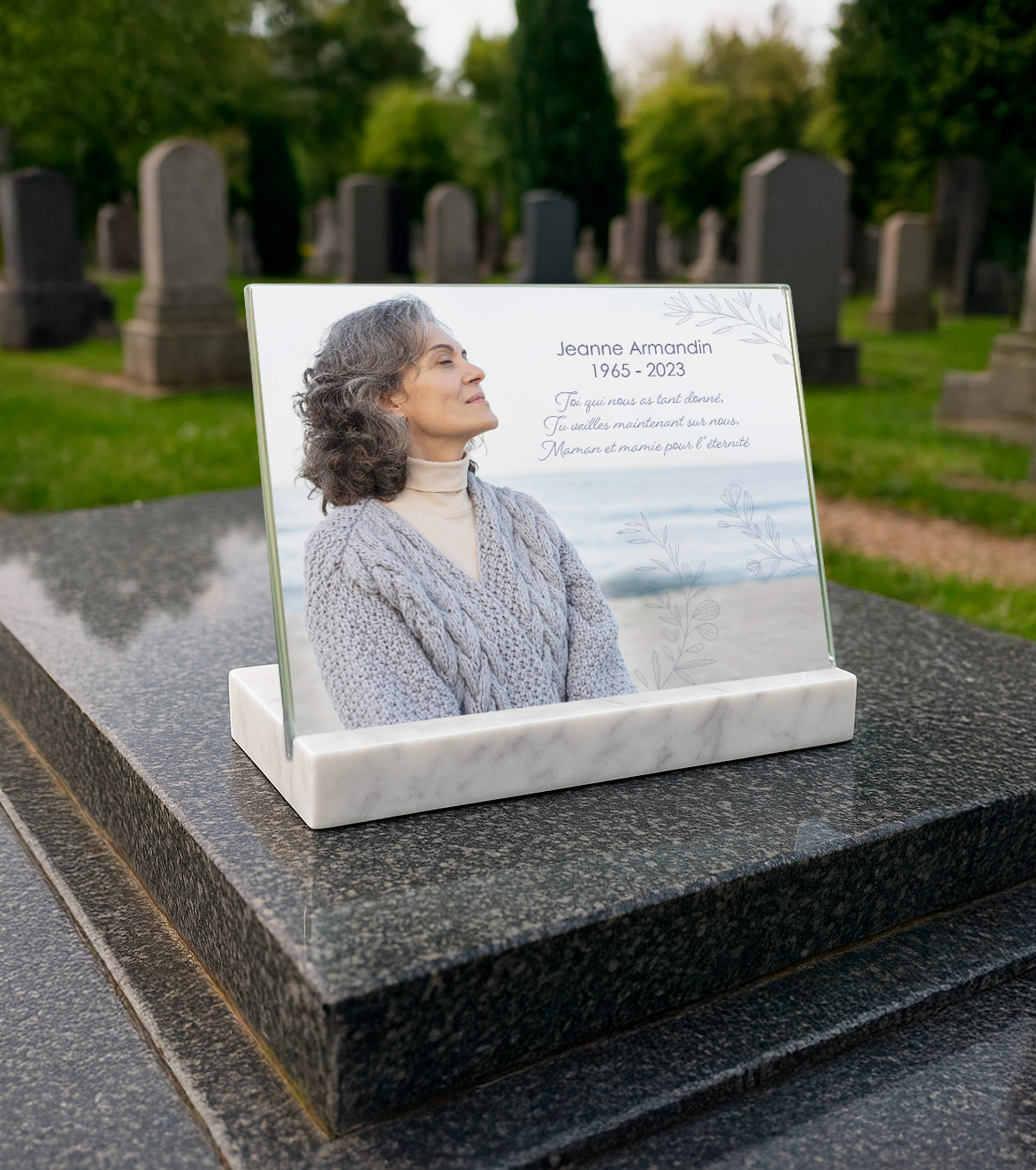 Plaque Pierre & CRISTAL