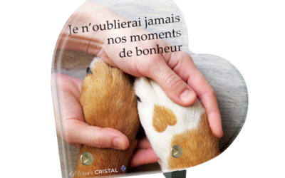 Plaque funéraire complicité coeur