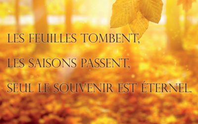Stèle Automne