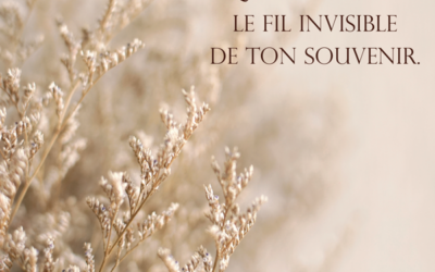 Stèle Fleurs séchées