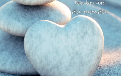 Stèle Galets Coeur