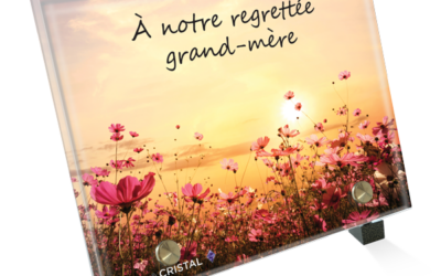 Plaque Funéraire Champêtre: Hommage à la Beauté du Souvenir Naturel
